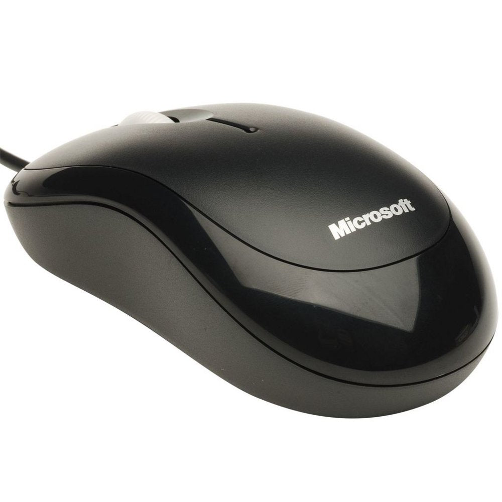 Microsoft 4YH-00007 | Bekabelde Muis | Links- en Rechtshandig | USB-A | 800 DPI | Zwart - Matmuis - Matmuis